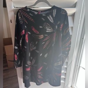 Feather tunic/dress